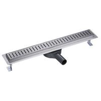 Трап-лоток TIM гориз 70 500мм СУХОЙ+ решетка с ФЛАНЦЕМ свобод вращения