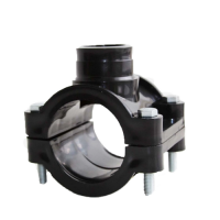 Седелка ПЭ с внут. труб. резьбой 110 - 3/4" (обж.)