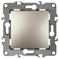 Выключатель 1-кл. СП ЭРА 12 10АХ-250В, IP20,  шампань12-1101-04