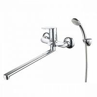 Смеситель для ванны с длинным изливом, Horizont, Milardo, HORSB02M10