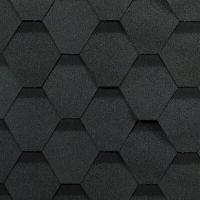 Гибкая черепица  SHINGLAS  ОПТИМА Однослойная серая (уп.3м.кв)