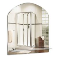 Зеркало MIXLINE Арка 500 580 с полкой