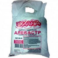 Гипс строительный (Алебастр Г-5) 3кг ДИАНА