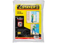 Плёнка STAYER MASTER защитная укрывочная,HDPE,12мкм 4 12,5м