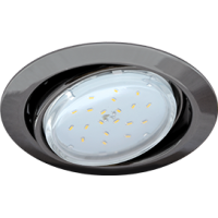 Светильник Ecola GX53 FT9073 220V черный хром  40х120    50