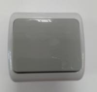 Выключатель 1-кл. ОП серый 10А, IP54 VKL electric