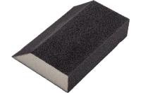 Губка для шлифования Р180 угловая 100 70 25 мм, средняя жесткость FIT