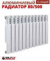 Радиатор алюминий VALFEX Optima 500/80 (12 сек) 