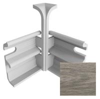 435 Угол внутренний Комфорт КЛАССИК Софт 80мм Секвойя серая