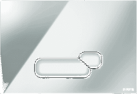 Кнопка для инсталяции ACTIS хром блестящий,универсальная (Cersanit)