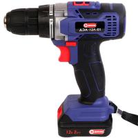 Дрель аккумуляторная 12В ДЭА-12 Л-01 (12В, 2акк, 2Ач, 0-350 0-1200 об мин, 29Нм, 10м 25мм) ДИОЛД