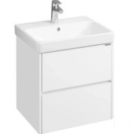 Тумба подвесная Сканди 55 белая (под Адриана 55) AQUATON