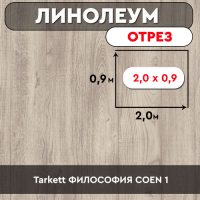линолеум Tarkett ФИЛОСОФИЯ COEN 1 ОТРЕЗ 2м*0,9м