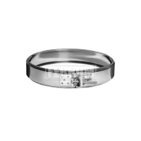 Хомут обжимной (430 0,5 мм) ф210 Ferrum