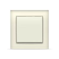 Выключатель 1-кл. СП "БРИЛЛИАНТ" 10А сл. кость