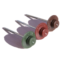 Гвозди ОНДУЛИН глянцевые зеленые