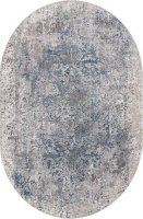 Ковер Турция ARTEMIS KIRKE 02946B OVAL BLUE BEIGE 2*2,9 м