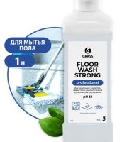Средство щелочное для мытья особо сильно загрязненных полов "FLOOR WASH STRONG" 1л//GRASS