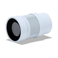 .Слив д унитаза 190 370 Ani гибкий с выпуском K821 АНИ пласт