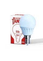 Лампа светодиодная 9W E14 шарик 4000K 220V (TANGO LED G45-9W-E14-W) TANGO