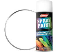 Аэроз. акриловая  краска белый матовый PARADE