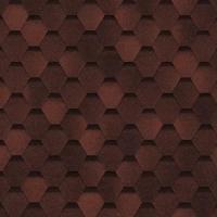 Гибкая черепица "SHINGLAS" ОПТИМА Однослойная красная (уп.3м.кв)