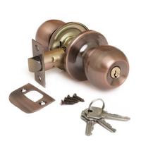 Защелка Avers 6072-01-АС медь с ключом