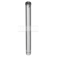 Дымоход  1,0м (430 0,5 мм)  Ф80 Ferrum