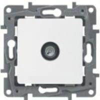 Розетка TV СП ETIKA Plus  5дБ бел. 672265