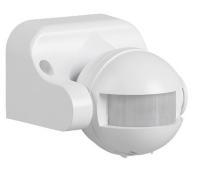 Датчик движения BT-B05 максимальная нагрузка 1200Вт, угол обзора 180°, дальность 12м, IP44, белый VK