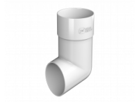 Слив трубы водосток ПВХ (белый) ТЕХНОНИКОЛЬ