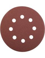 Круг из абраз.бум. 125мм. №80,5штук