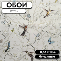 Обои дуплекс 12323 Сакура 0,53 10м Фокс