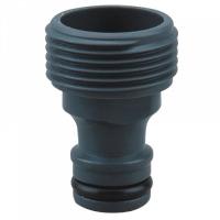 Штуцер 1/2", внешняя резьба, пластик SANTREK AQUA (YM5701)