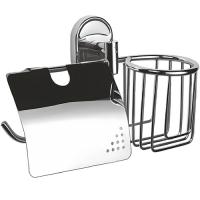 .Держатель туалетной бумаги и дезодоранта HB1903-1 HAIBA