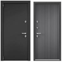 Дверь входная метал.  TOREX  SNEGIR PRO MP 950 2050 L (Т-сер букл гра ПВХ холс вулк S60-L1 )