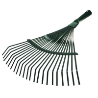 Грабли веерные GRINDA, 22 плоских зубца