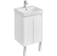 Тумба напольная СКАНДИ Doors 45 белая (под Адриана 45) AQUATON