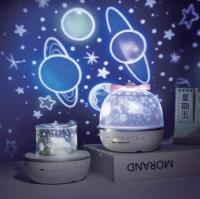 Ночник - проектор WH-E16  Мечта  с Bluetooth, 6 сменных проекций, 3 цветовых режима