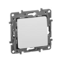 Кнопочный выключатель НО НЗ бел. ETIKA 672214