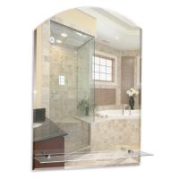 .Зеркало MIXLINE Шанс люкс 495 670 с полкой