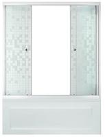 Шторка "ТРИТОН" 1500 ( стекло Мозайка 2-х створч)