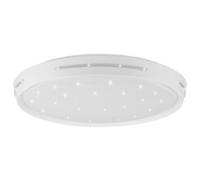 .Светильник настенно-потолочный  СТИЛЬ БЕЛЫЙ  80Вт НББД-RC-Р-1 (490 100мм, основание 450мм) с ИК ДУ