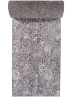 Дорожка ковровая Merinos SILVER F390 R GRAY 1 м