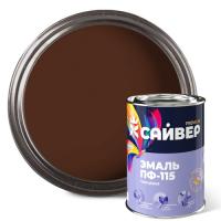 САЙВЕР Эмаль ПФ-115 красно-корич. 0,8 кг