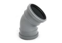 110 отвод угол 45   ДВУХРАСТРУБНЫЙ