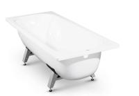 Ванна стальная DONNA VANNA  1,40 0,7 0,4(ВИЗ) с опорной подставкой, белая орхидея