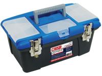 Ящик для инструмента 16 , 410 250 185мм, металлические замки, усиленная ручка  УСПЕХ