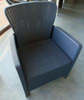 Кресло  Ротанг Лайт  (графитовый) М9012