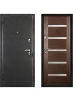 Дверь метал. ПРОМЕТ ЛАРГО 850 2050 правая (Антик серебро,МДФ Венге,74мм,2 замка Гардиан)